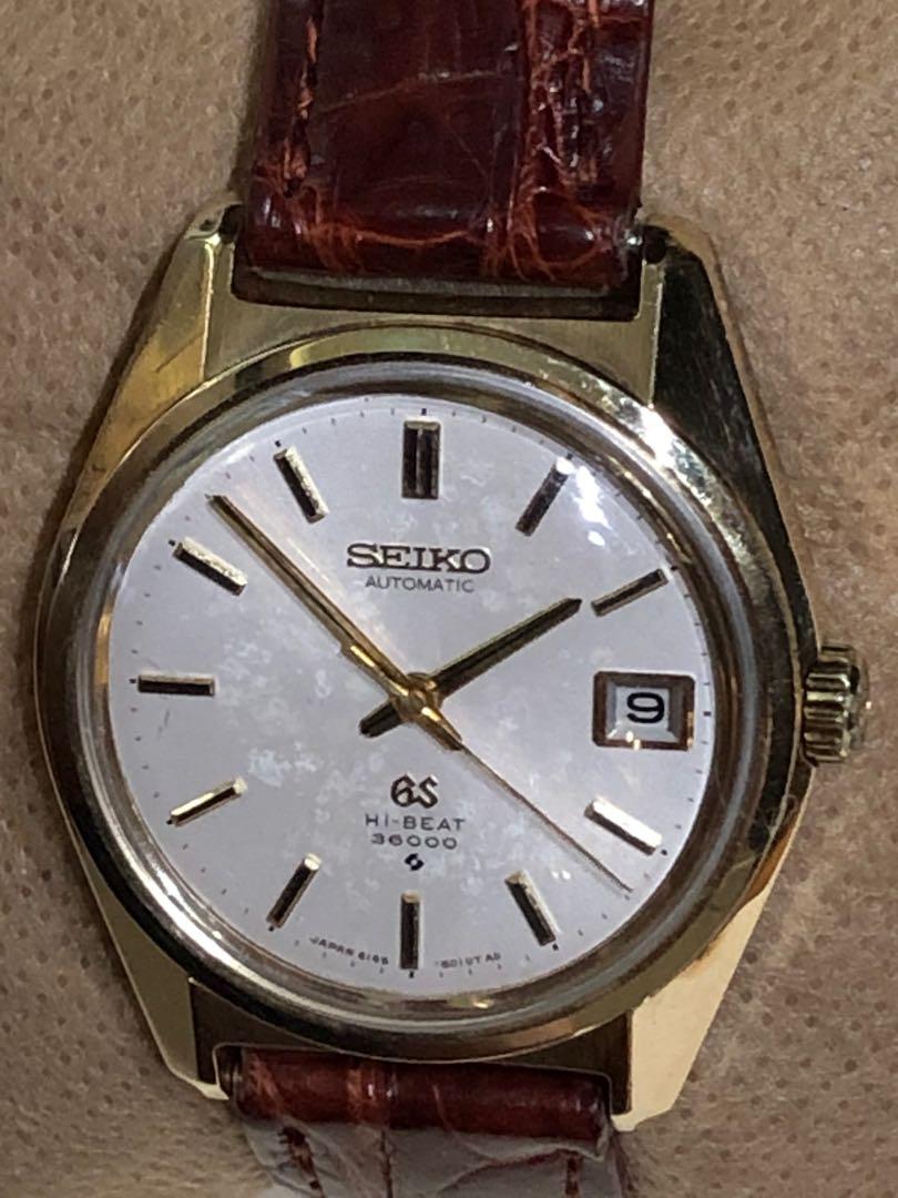 GRAND SEIKO GS HI beat 36000 6145 8000 Women s Fashion Watches