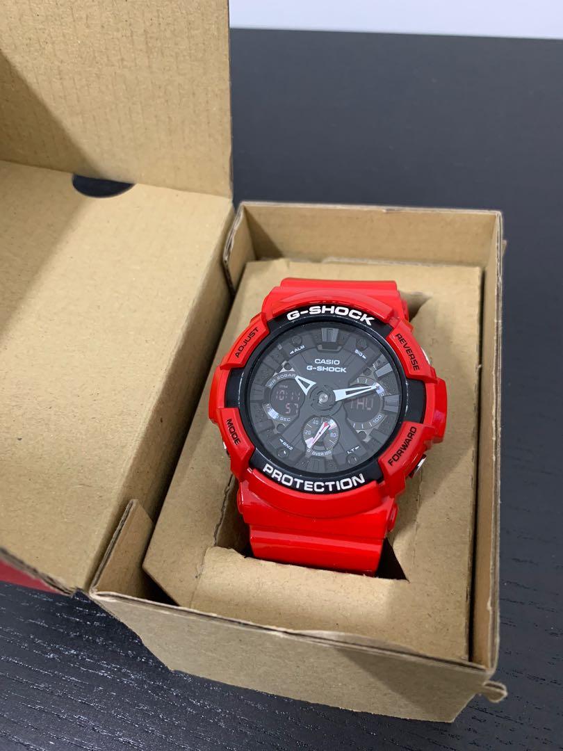 G SHOCK GA201RD Men s Fashion Watches Accessories Watches on Carousell