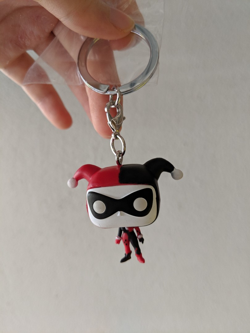 Pocket pop keychain harley quinn best sale