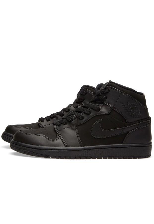 jordan 1 triple black 2018
