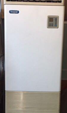 Koppel Floor Standing AC Split 3 Tonner (Category: Air Conditioning and Heating) located in Quezon City. Submitted by crbphl (Listing ID 281636212, Image 2). Description: KOPPEL Floor Standing Vertical Split Air Conditioner (SL-36A) Used but well maintained. Quick cooling; High cooling efficiency; Easy to use controls Comes with elevated metal stand for both the AC unit and compressor (we had this made) No issues. RFS: Moved to office space with 