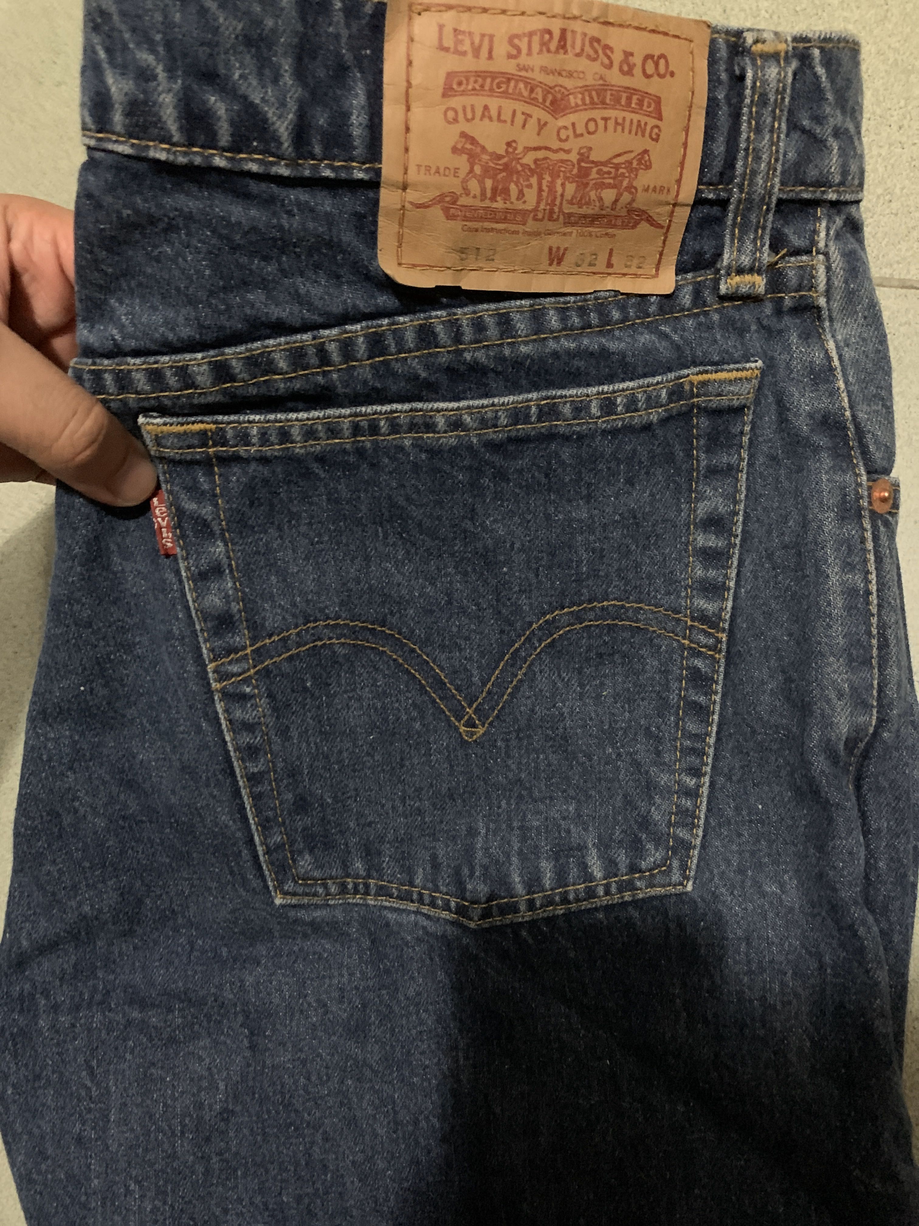Levi's Jeans 512 vintage beggie cut 