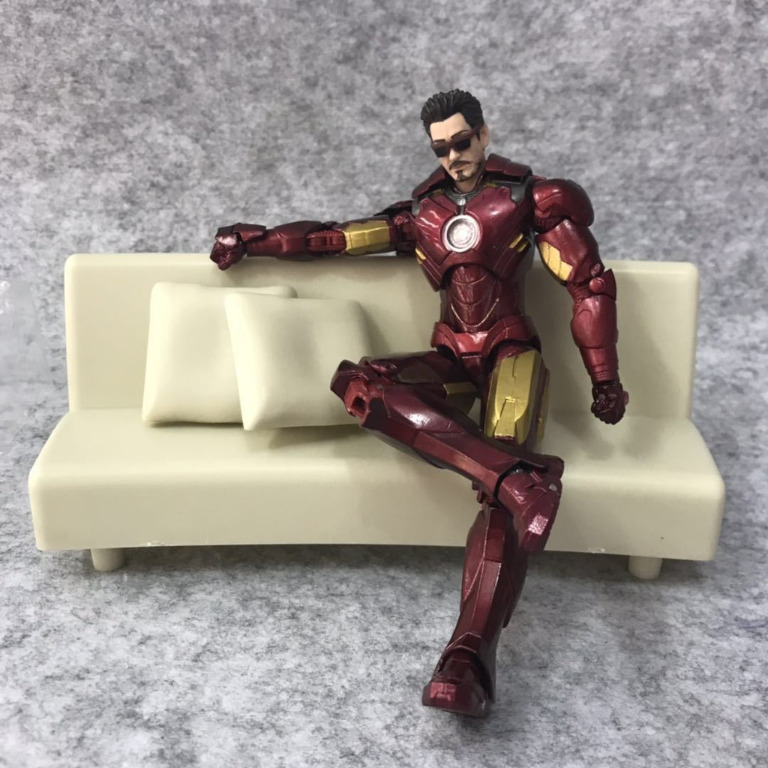 Marvel Shf Avengers Ironman Iron Man 2 Mark 4 Armor Robot Figure Toy Toys Games Toys On Carousell
