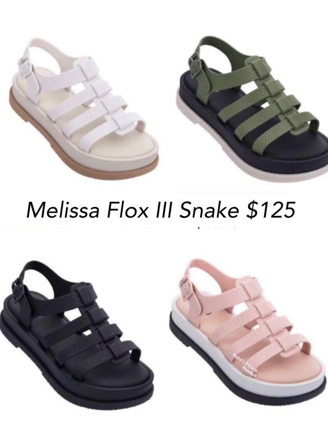 Melissa Flox III Snake, Women's Fashion 