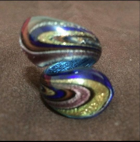 Murano Glass Ring from Venice Italy, Women's Fashion, Jewelry