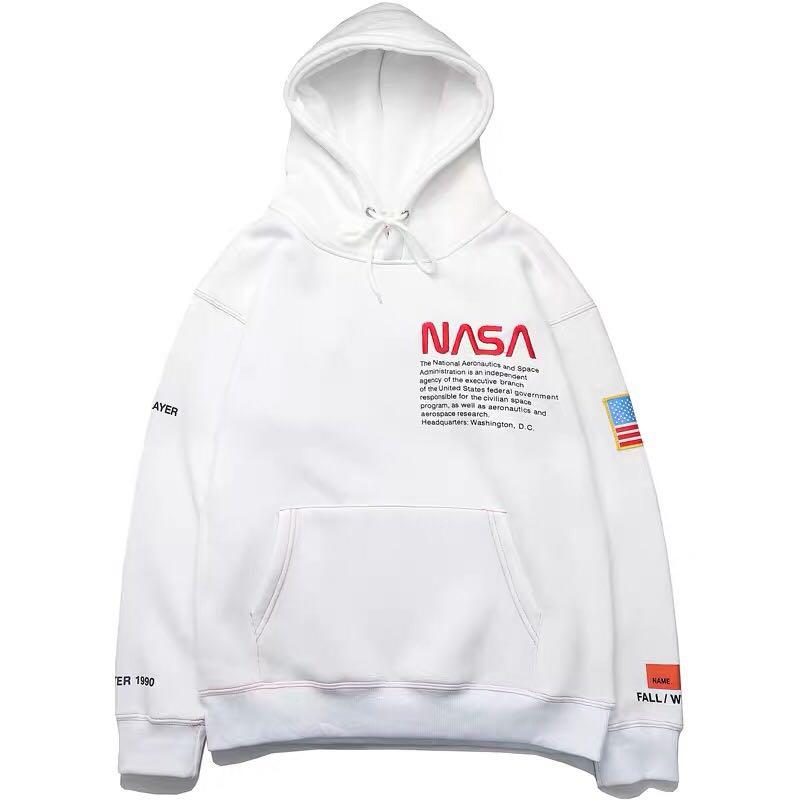 NASA Hoodie Men s Fashion Tops Sets Hoodies on Carousell