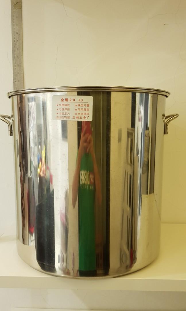 New Industrial Cooking Pot (Size Big), Furniture & Home Living