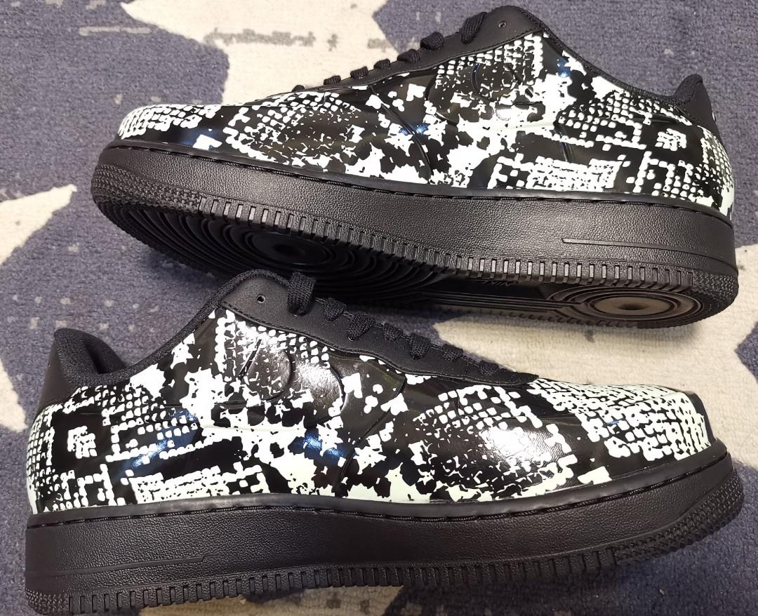 air force 1 foamposite pro cup snakeskin