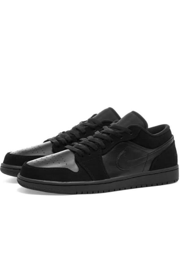 air jordan triple black low