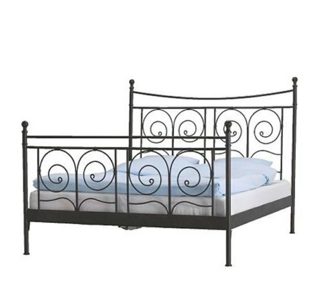 Ikea metal bed on sale frame queen