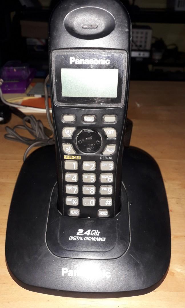 Panasonic cordless phone (Category: Voice Recorders) located in Valenzuela. Submitted by artmapa (Listing ID 281644290, Image 3). Description: 2 cordless phone in good condition and working but without screen display..txt 09063194863 for fast transaction..God bless..