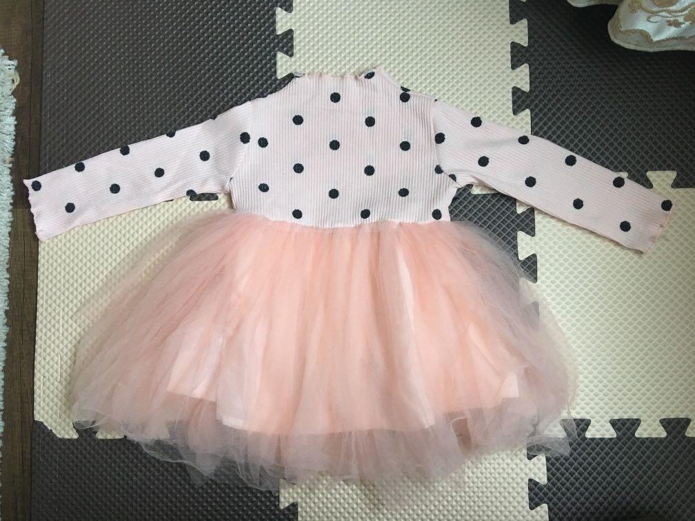 long sleeve tutu dress baby