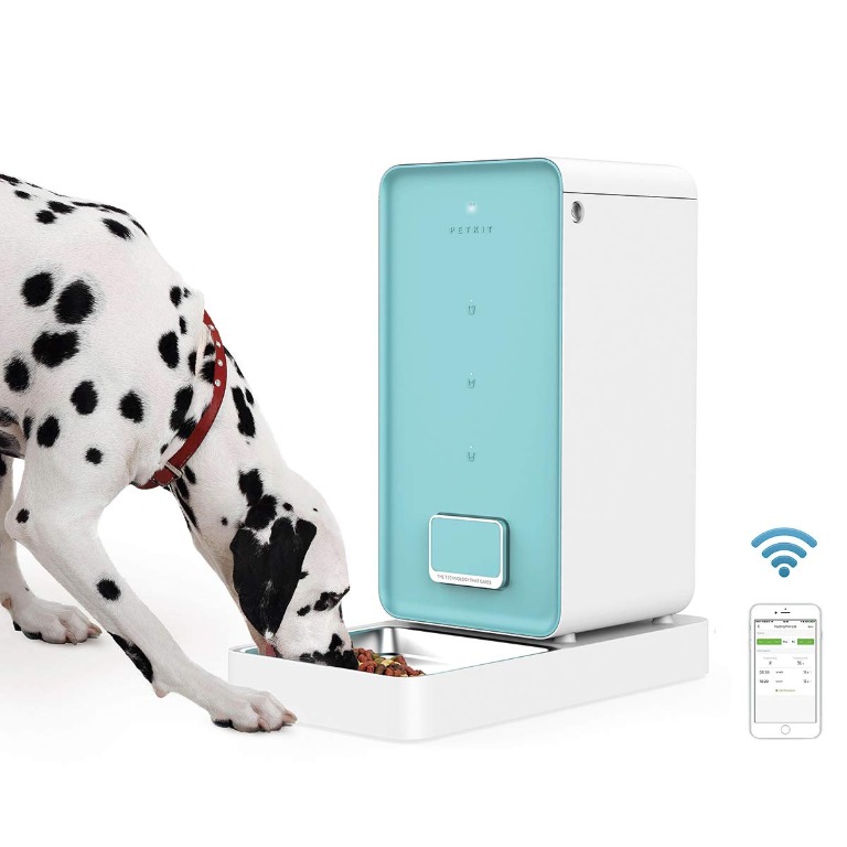 PETKIT Automatic pet feeder, smart cat feed, dog feeder with WiFi