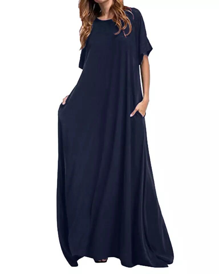 loose long maxi dress