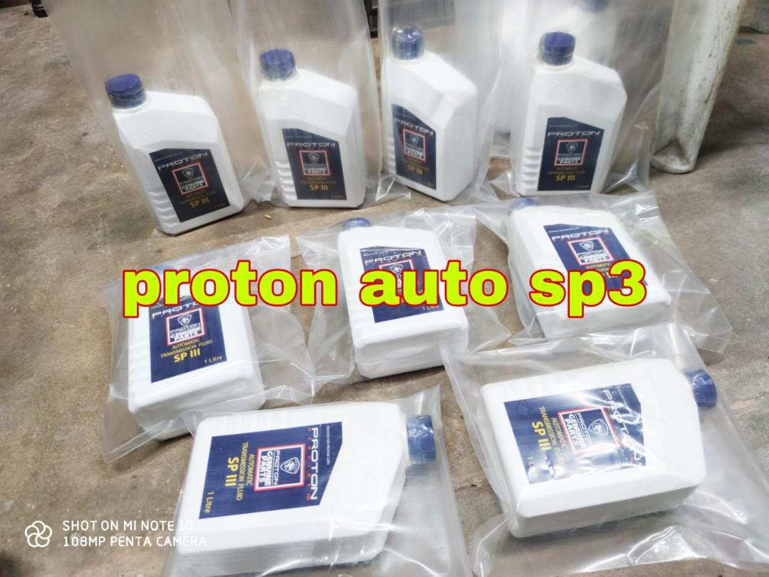 Proton Original Minyak Gearbox Auto Sp3 Wira Saga Blm Perdana Gen2 Persona Juara Arena Minyak Power Stering Hidraulik Auto Accessories On Carousell