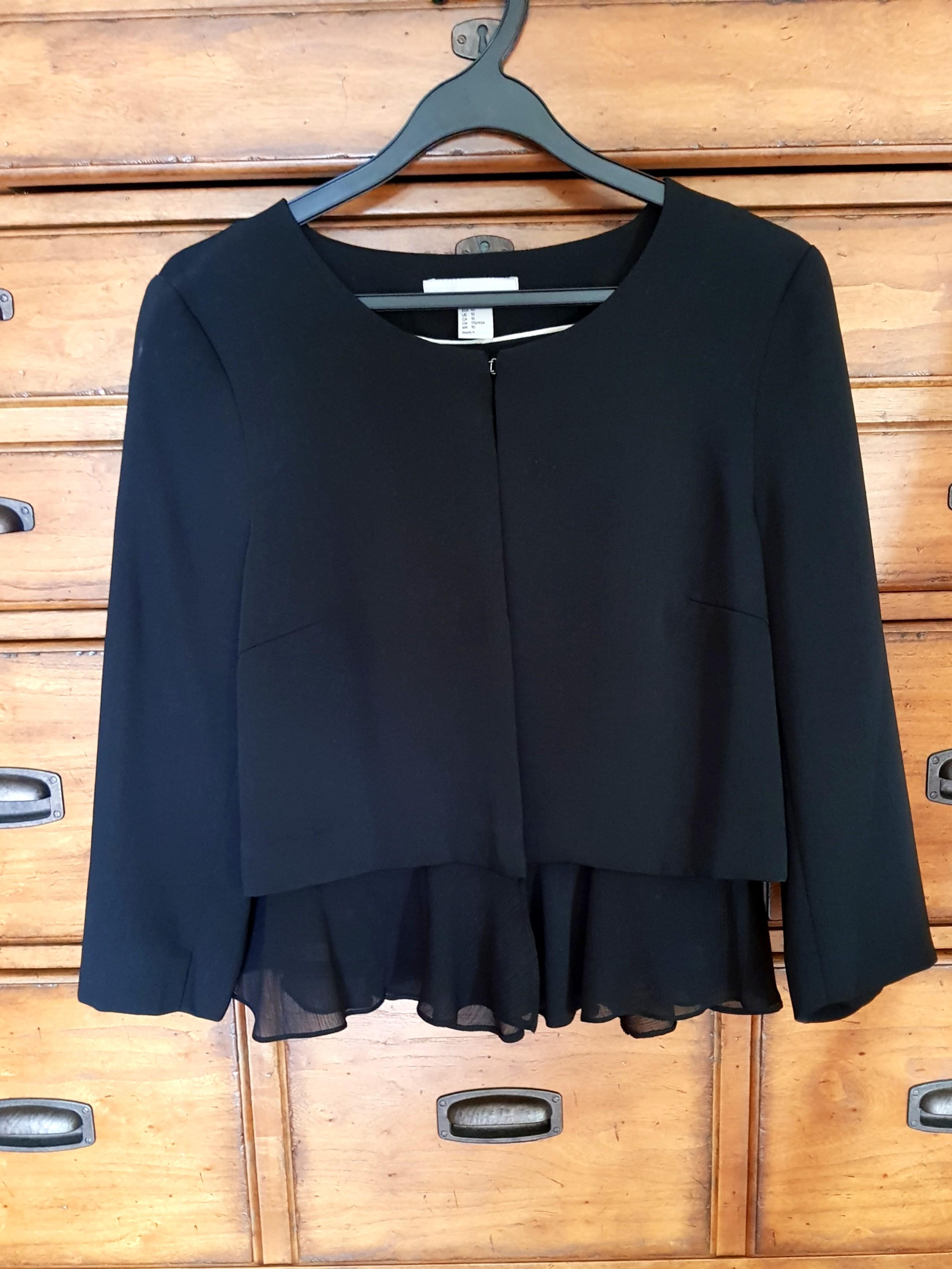 SOFT CHIFFON COAT STYLE TOP