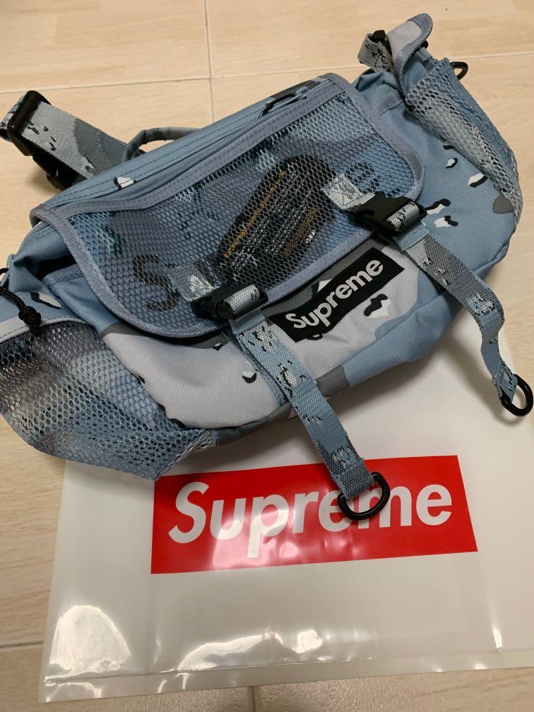 Supreme SS20 Waist Bag Blue Camo