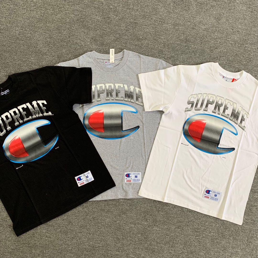 Supreme champion chrome tee deals