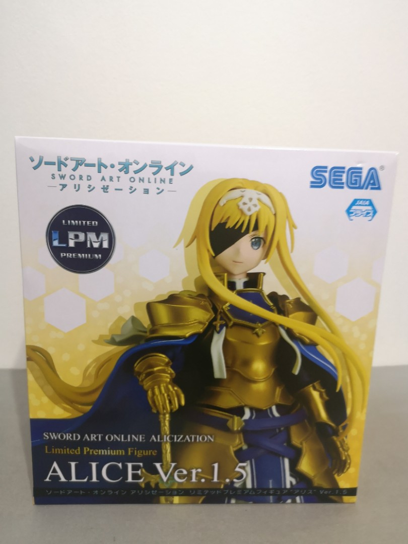 SEGA Sword Art Online Alicization Limited premium figure Alice japan limited