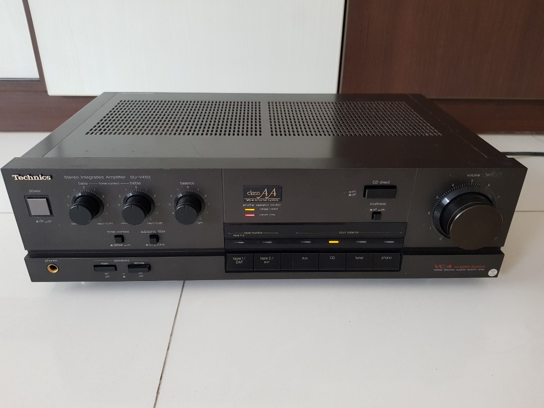Technics Su V450 Stereo Integrated Amplifier Audio Soundbars Speakers And Amplifiers On Carousell