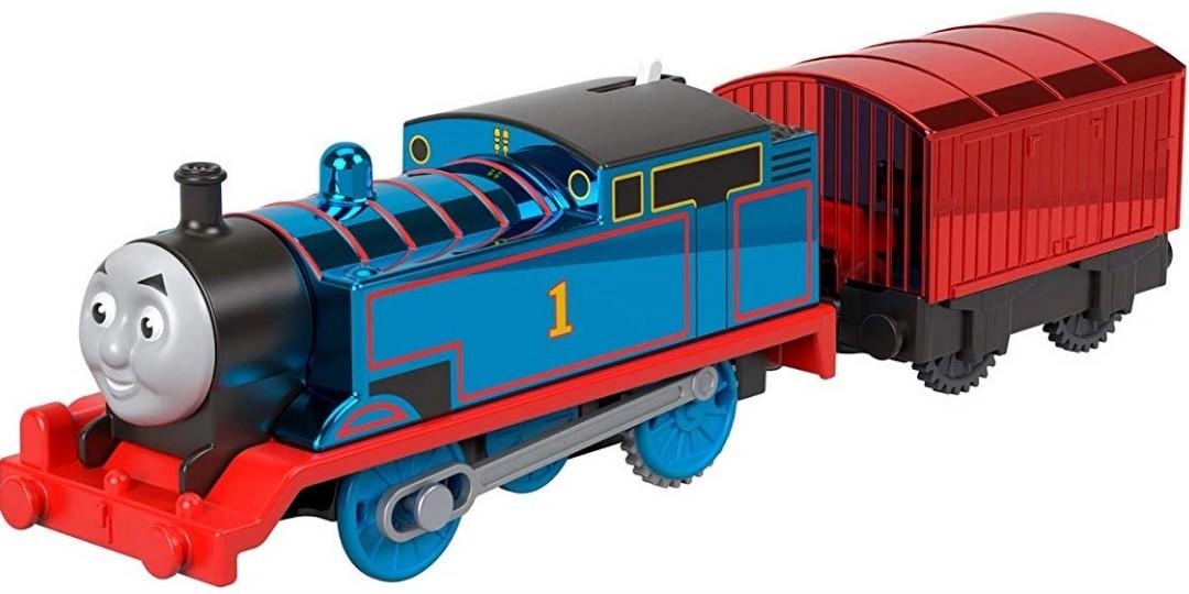 NEW Special Edition 75th Year Thomas & Friends Trackmaster James Metallic Engine