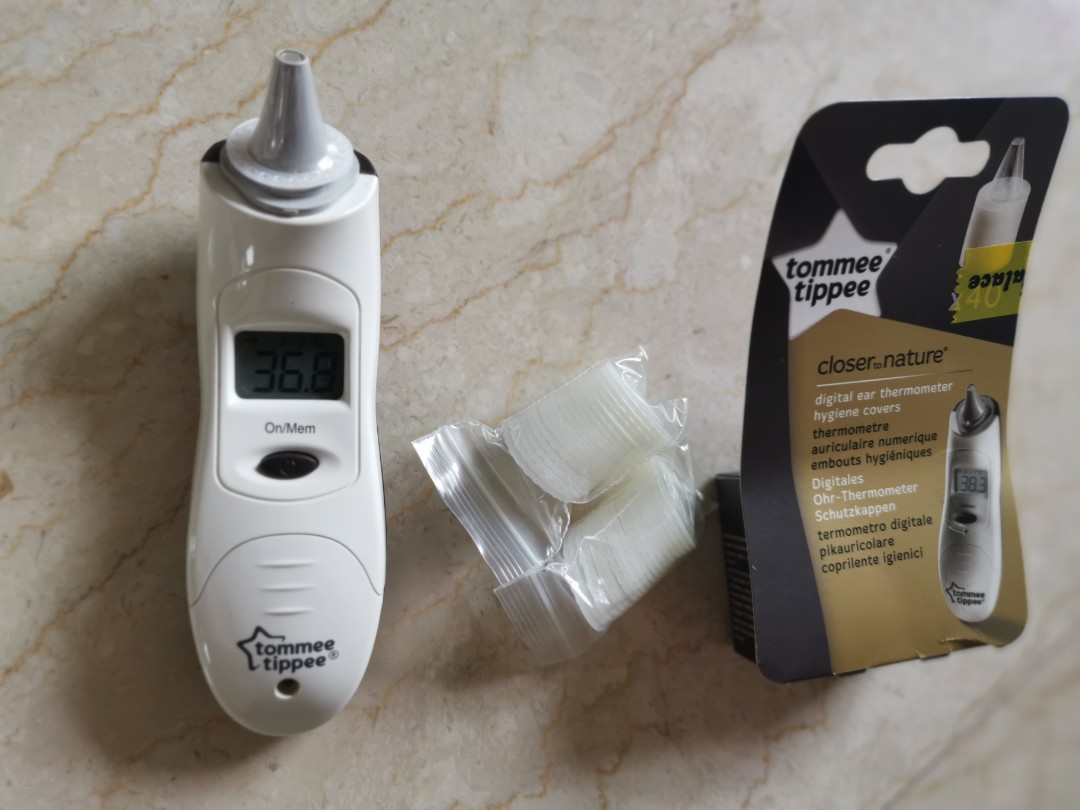 tommee tippee thermometer with new covers, Everything Else on Carousell