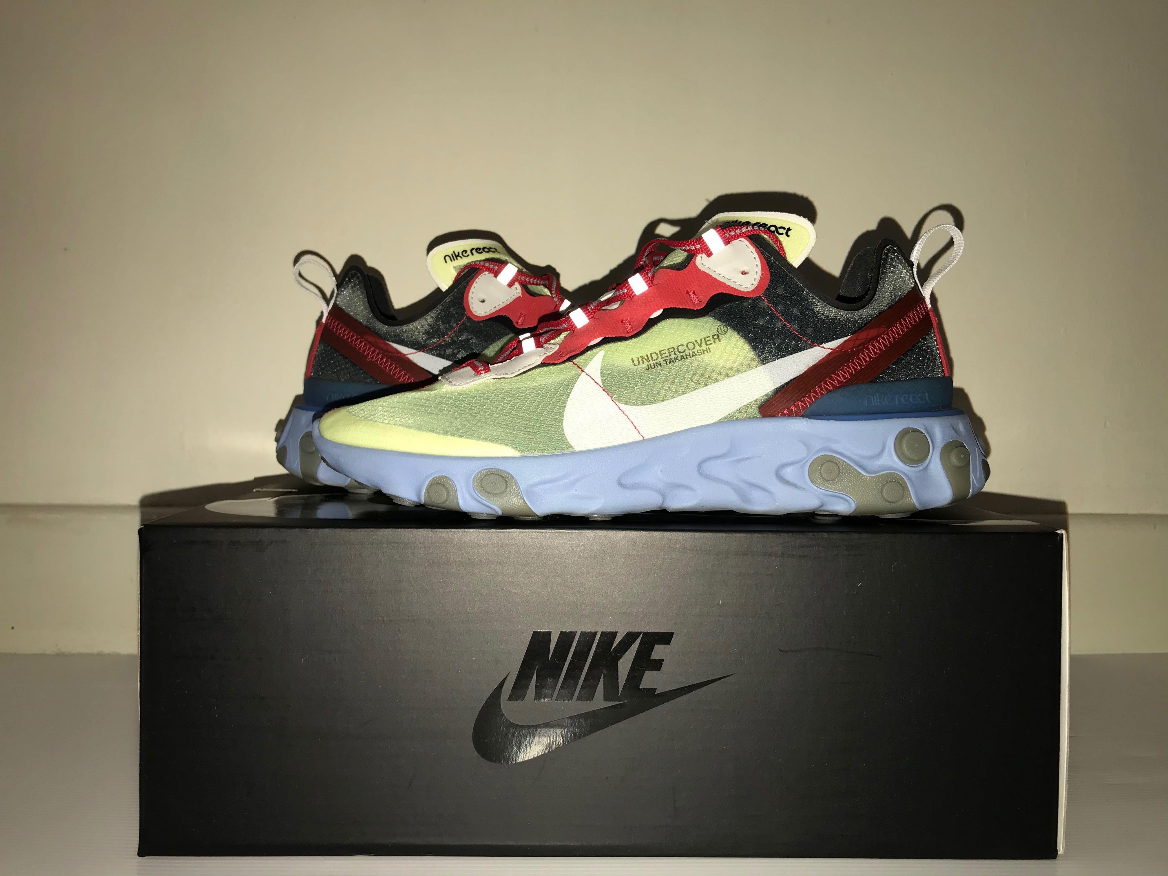US7 Undercover X Nike React Element 87 Volt Men s Fashion