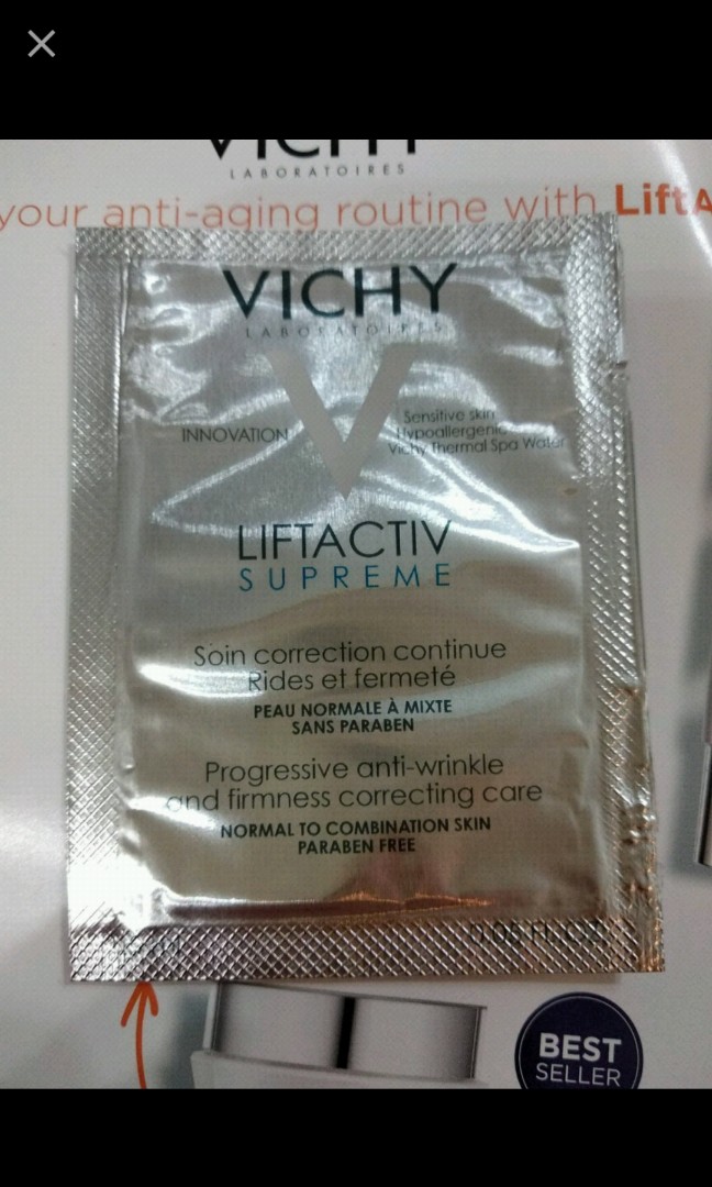 Vichy LiftActiv Supreme 抗皺緊緻霜 Intense Firming Corrective Care 1.5ml X3包