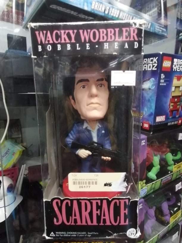 Wacky Wobbler Scarface Bobble head, Hobbies & Toys, Toys & Games on