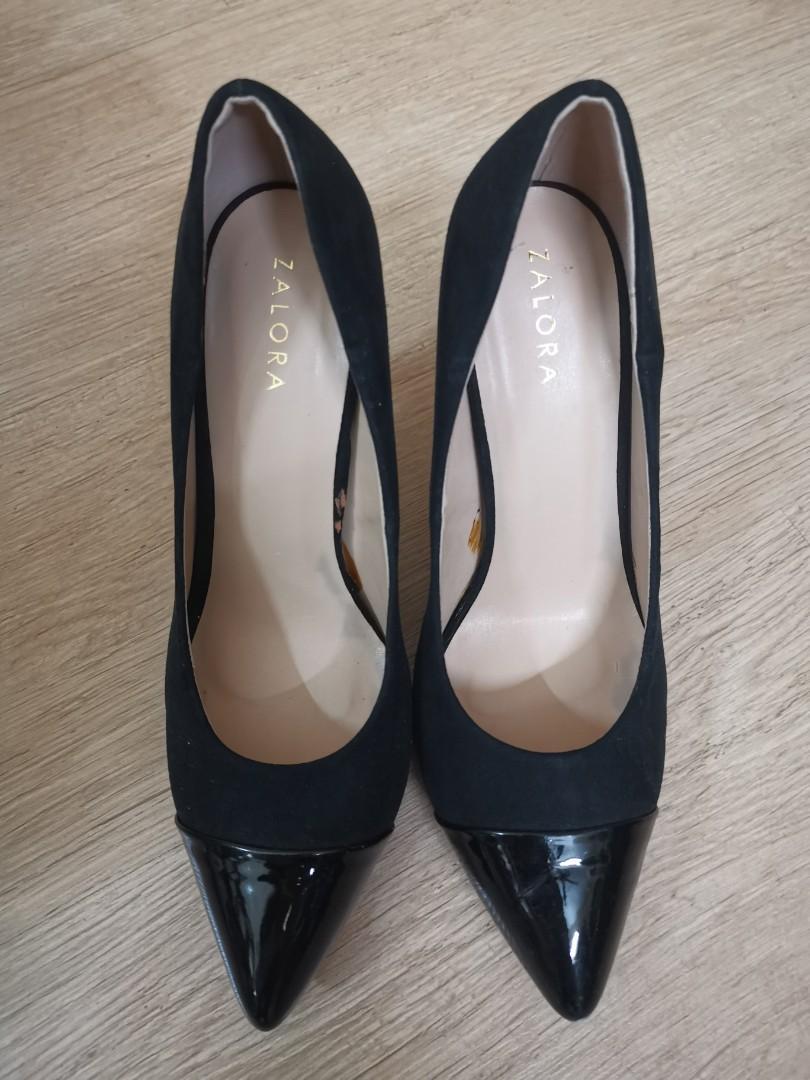 Zalora sales black heels