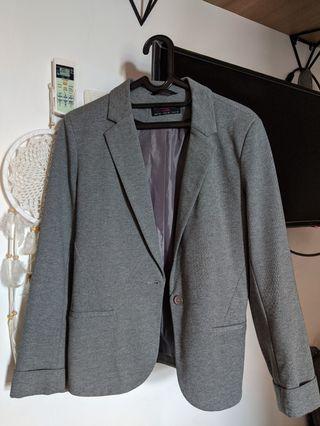 New Look Oversized Grey Blazer