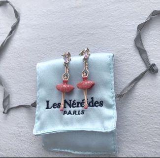 Les Nereides Paris ballerina earrings 芭蕾舞女孩耳環