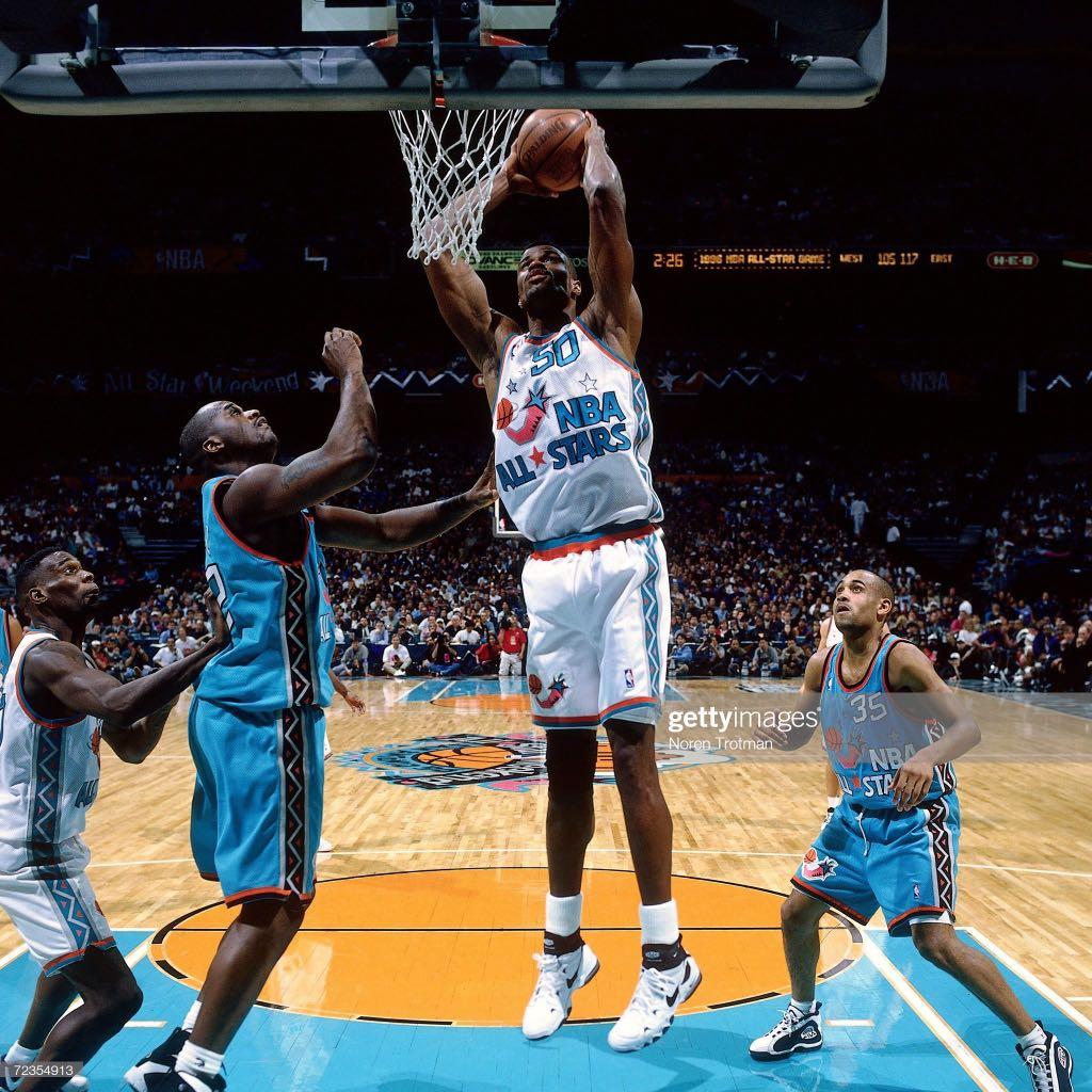 1996 NBA All Star Game David Robinson Champion sz48 Jersey Carousell