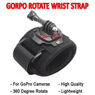 TGP006 360 Degree Rotation Wide Wrist Strap for GoPro Hero Cameras Wide Version (Action Camera Sony XIaoyi)