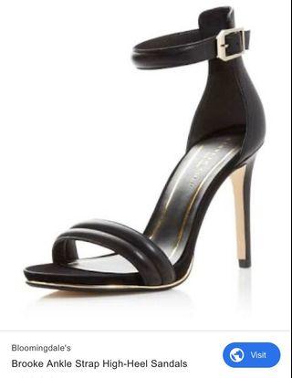 High Heel Black sandal 10