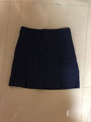 深藍半身短裙navy Skirt64210052871298110