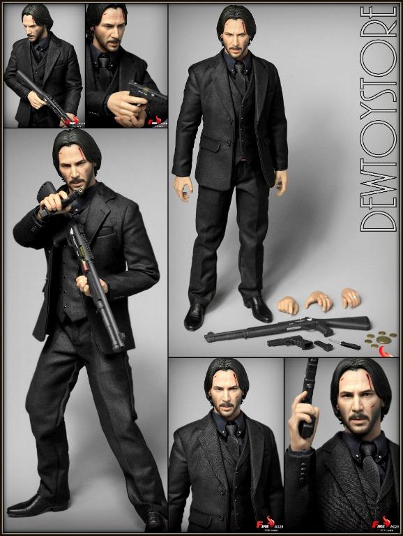 𝗣𝗿𝗲 𝗼𝗿𝗱𝗲𝗿 Fire Toys 1 6 Scale Action Figure A028 John Wick Chapter 2 John Wick Keanu Reeves Hobbies Toys Toys Games On Carousell