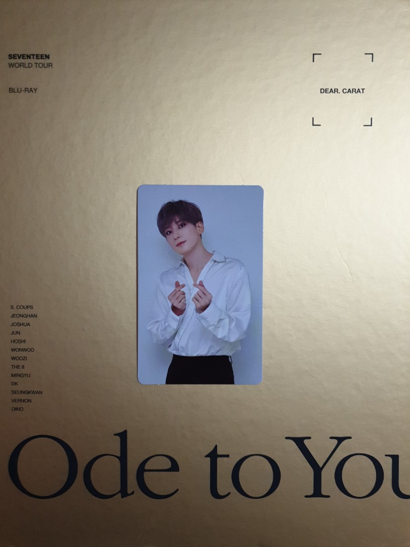 SEVENTEEN 「Ode to You」 Blu-ray トレカ付き - ミュージック