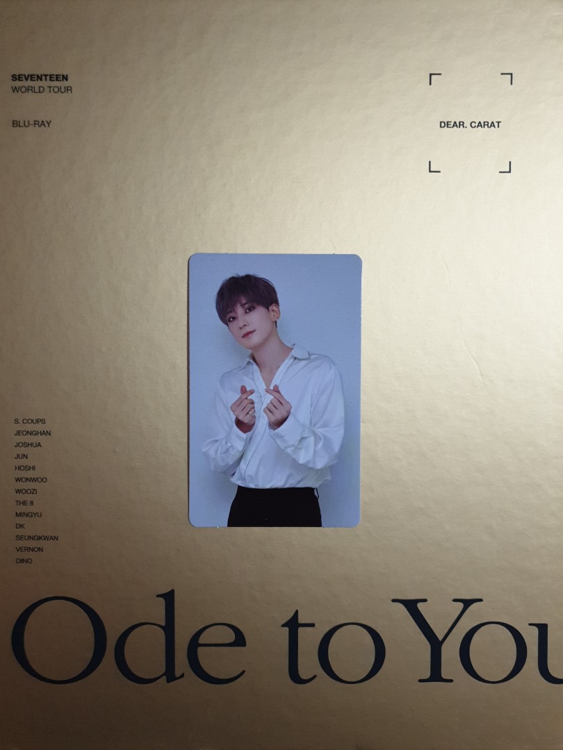 SEVENTEEN Ode to You Blu-ray-