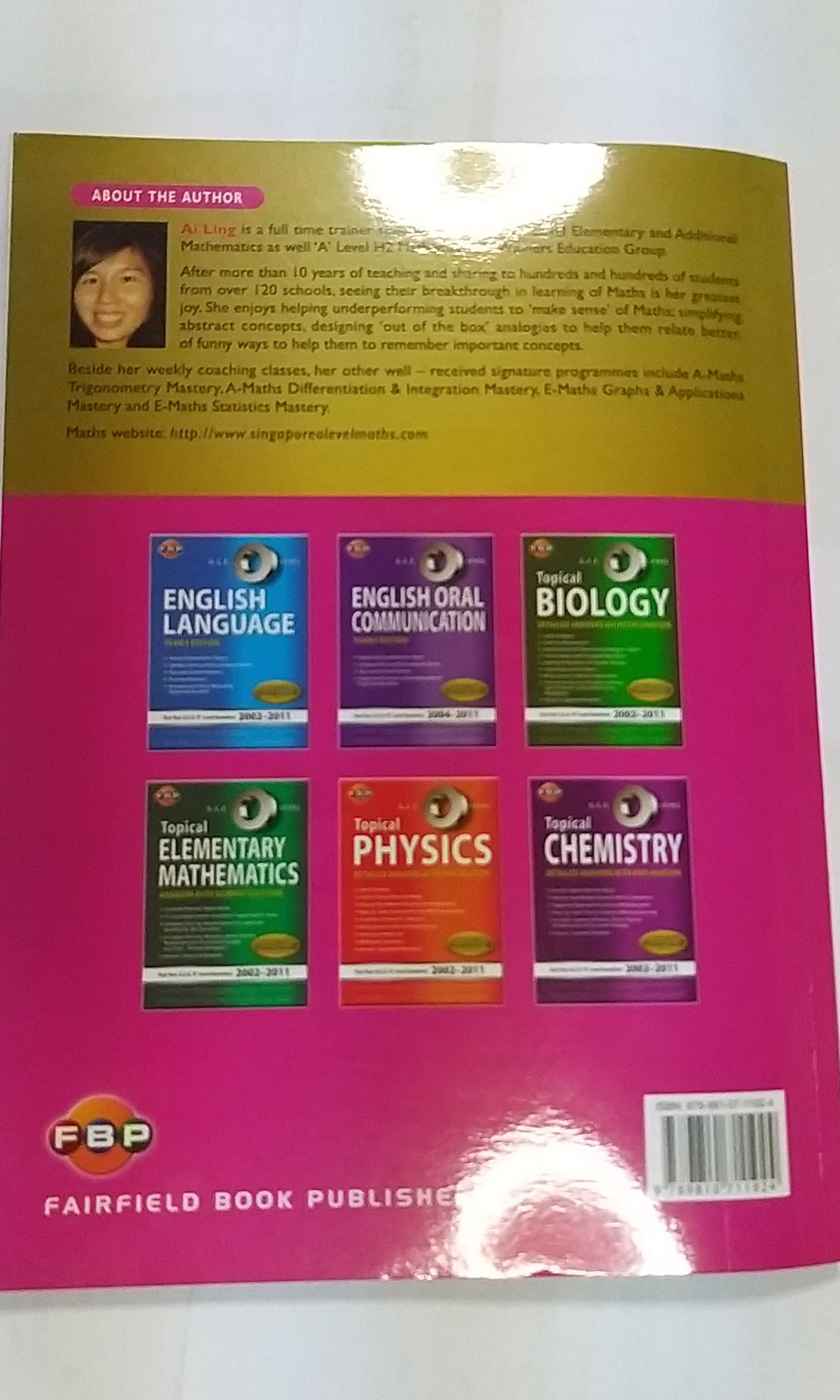 Add Math Online Book Add Mathematics (Amath) *O Level, Hobbies & Toys, Books & Magazines ...