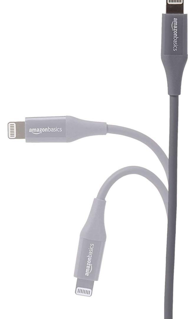 AmazonBasics MFI Lightning cable 10 cm NEW, Computers & Tech, Parts