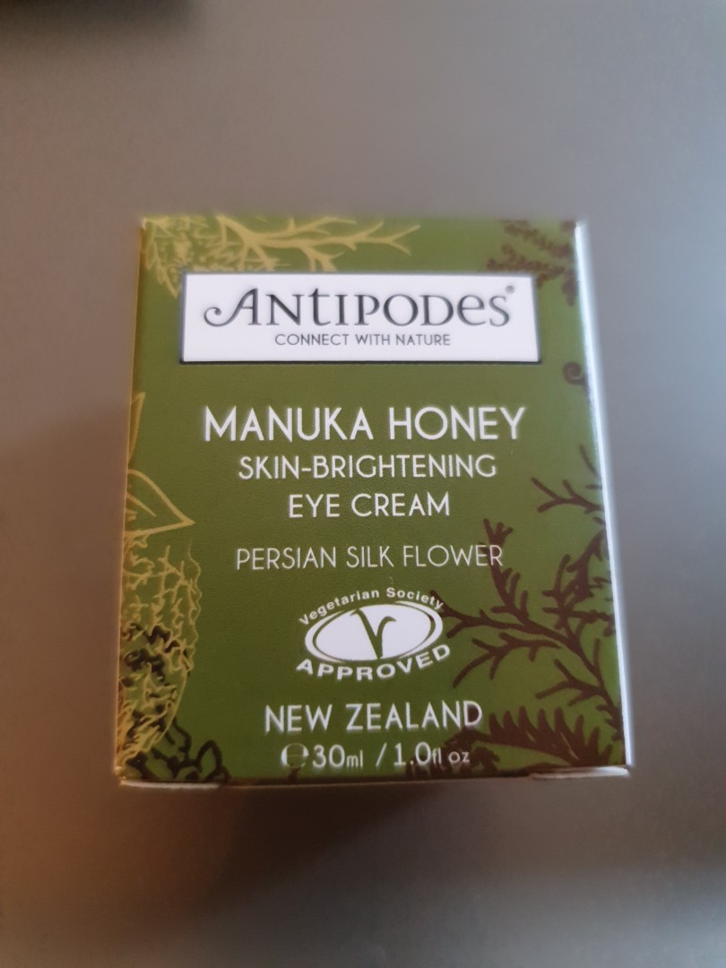 antipodes eye cream manuka honey