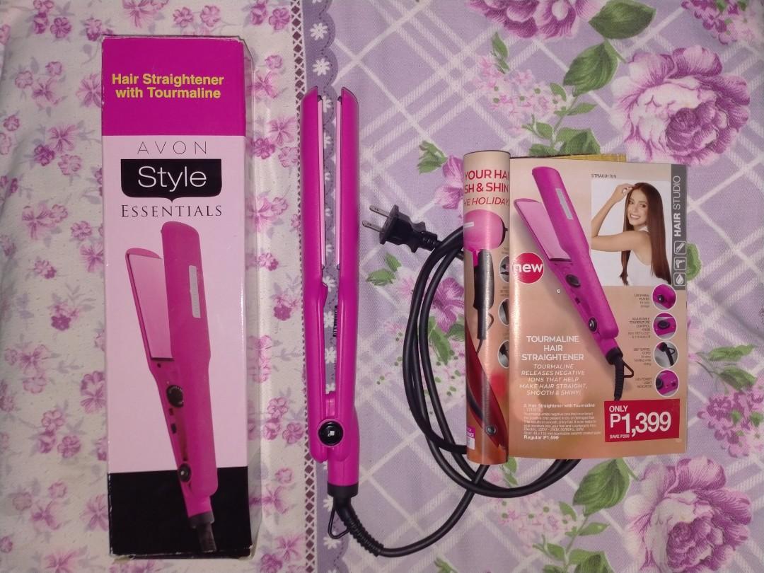 Avon tourmaline hair straightener shop review