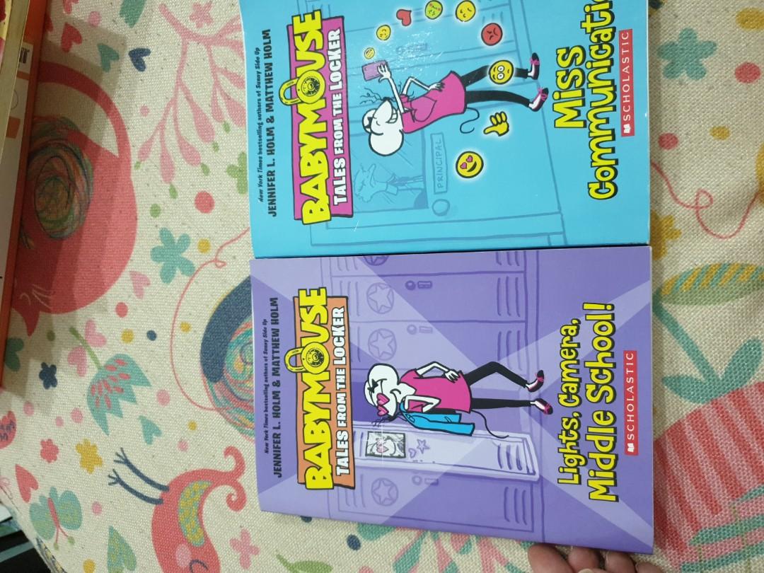 Babymouse Tales From The Locker Books Stationery Children S Books On Carousell
