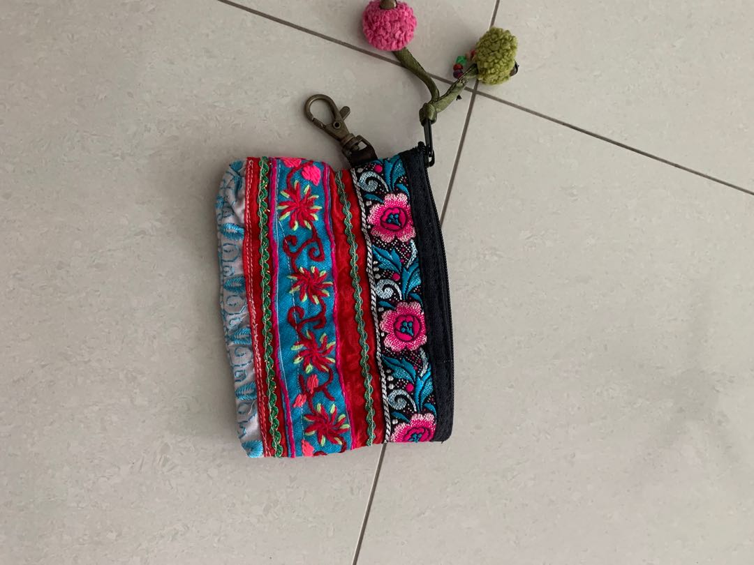 Batik Pouch, Women's Fashion, Bags & Wallets, Purses & Pouches on Carousell