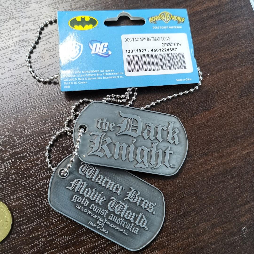 Batman dog tag clearance