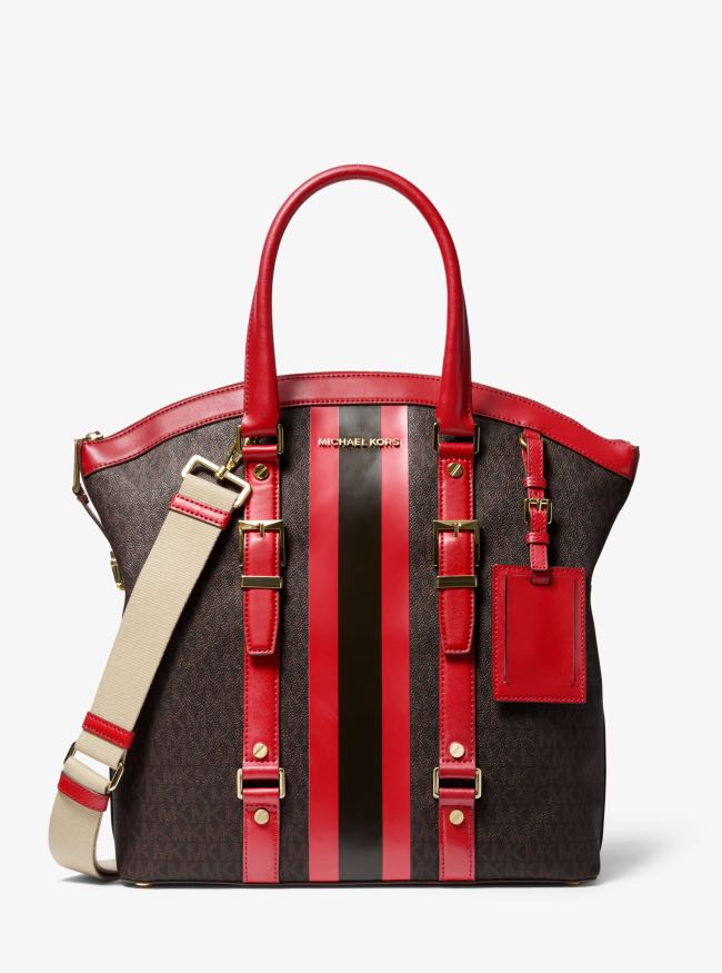 Bedford Travel Signature Large Dome Tote Bag Women s Fashion