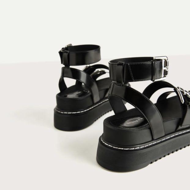 Platform sandals 2025 bershka