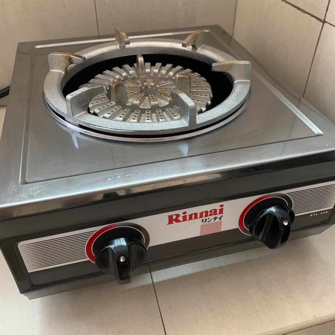 Brand New Rinnai Gas Stove. Good Wok Hei., TV & Home Appliances, Kitchen Appliances, BBQ, Grills