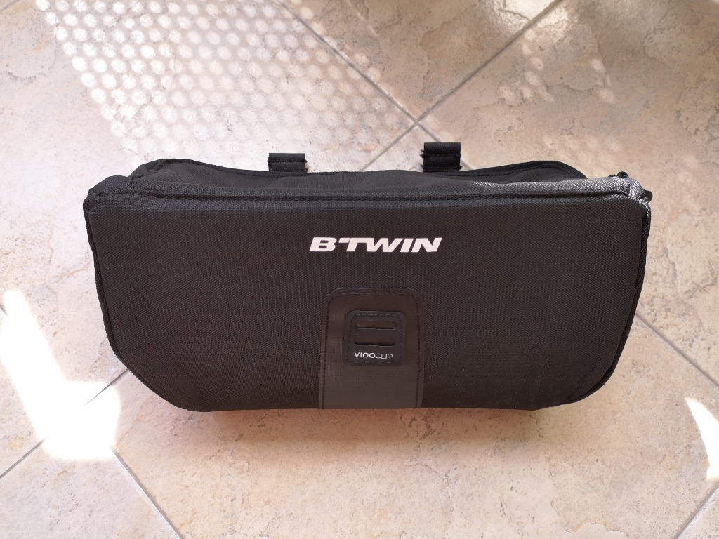 Btwin hot sale handlebar bag